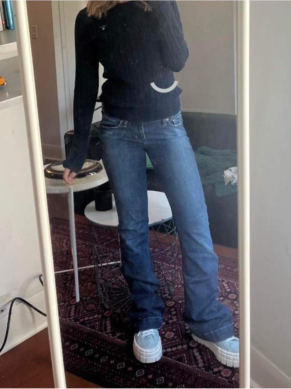 Levi's Indigo Flared Jeans